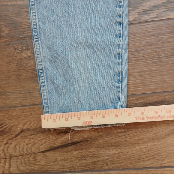 Vintage Levi's Jeans 32x34 Blue 560 Loose Tapered Orange Tab USA (FITS 29x32) - Picture 11 of 12